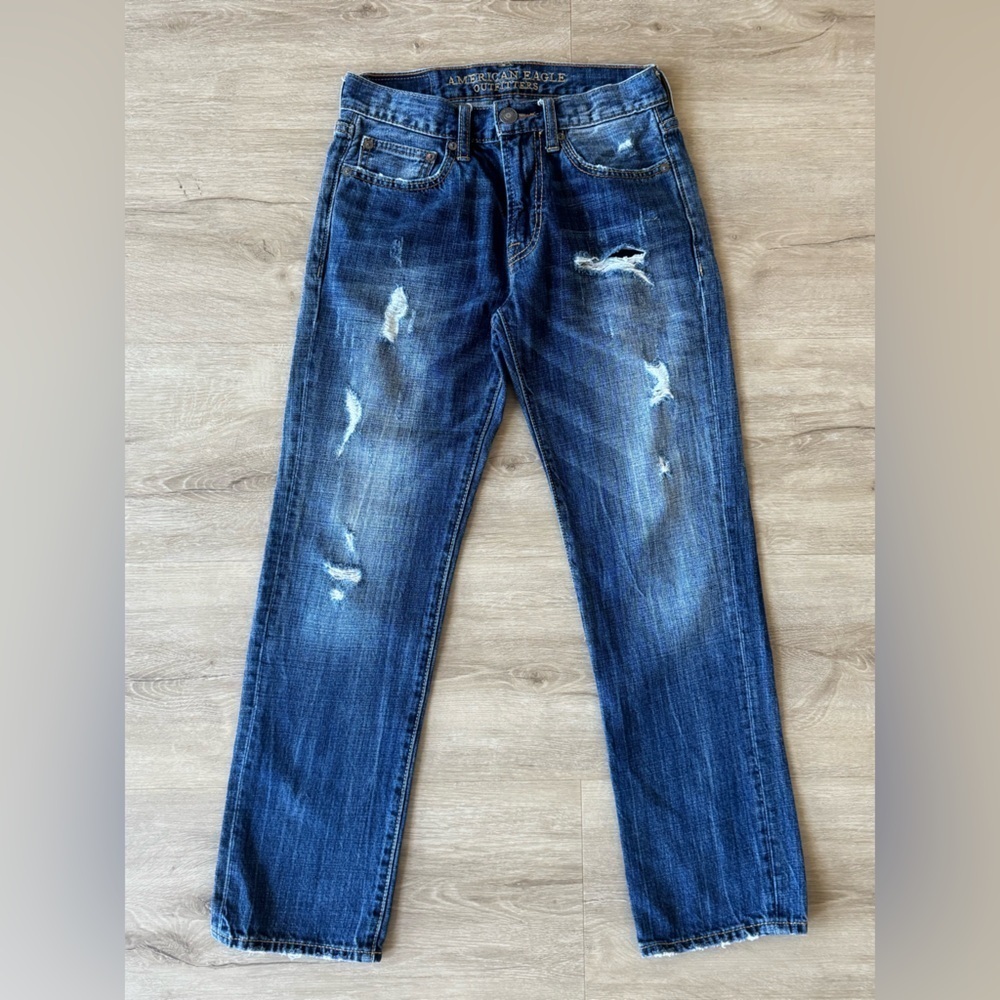 American Eagle Outfitters Boys Jeans Size 26 X 28 Slim Straight